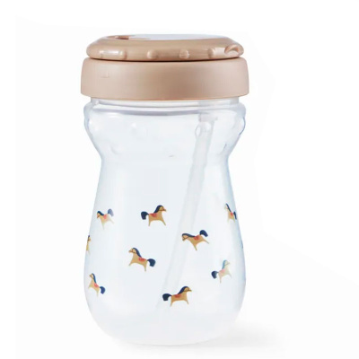 Поильник с трубочкой Happy Baby 14011 horse 1